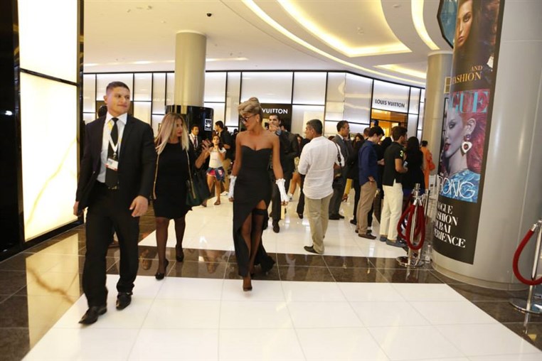 Maya Diab in Dubai Fashion Week 